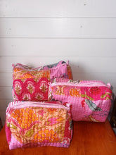 Load image into Gallery viewer, Small Quilted Makeup Bag