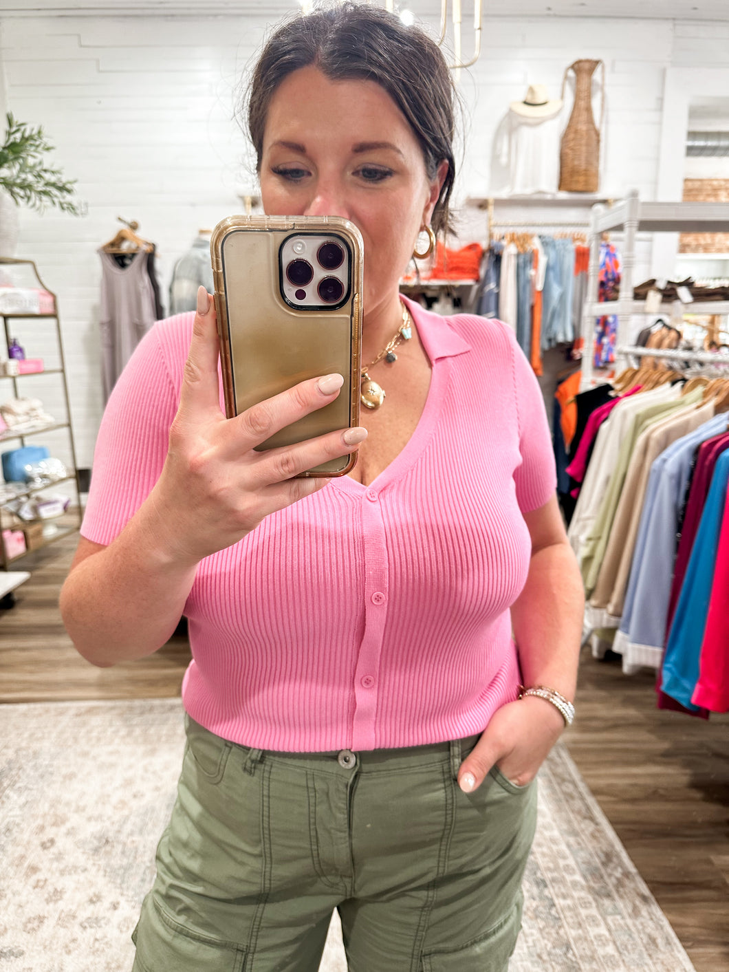 Pretty in Pink Top