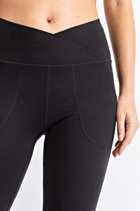 Black Align Flare Yoga Pants