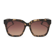 Meredith II Espresso Tortoise + Brown Gradient Sunglasses
