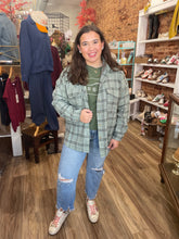 Load image into Gallery viewer, Pioneer Oversized Plaid Jacket with Pockets
