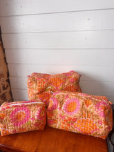 Load image into Gallery viewer, Medium Quilted Makeup Bag
