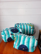 Load image into Gallery viewer, Medium Quilted Makeup Bag
