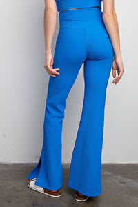 Lucy Flared Ribbed Pants