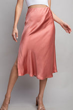 Load image into Gallery viewer, Don&#39;t Mind If I Do Satin Midi Skirt
