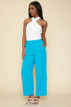 Load image into Gallery viewer, Blissful Blue Wide Leg Pants
