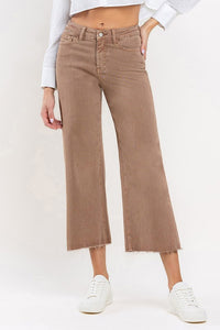 Olivia High Rise Crop Wide Leg