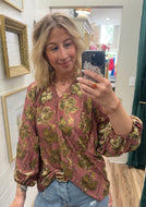 Vintage Rose Blouse