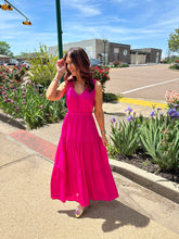 Load image into Gallery viewer, Pretty Pop of Pink Maxi
