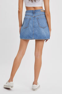 Easy Choice Denim Mini Skirt