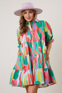 Color Outside the Lines Dress