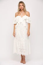Load image into Gallery viewer, Who Is She Eyelet Dress
