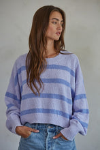 Load image into Gallery viewer, Rowan Striped Sweater Top
