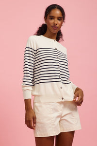 Blair Striped Cardigan