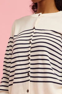 Blair Striped Cardigan