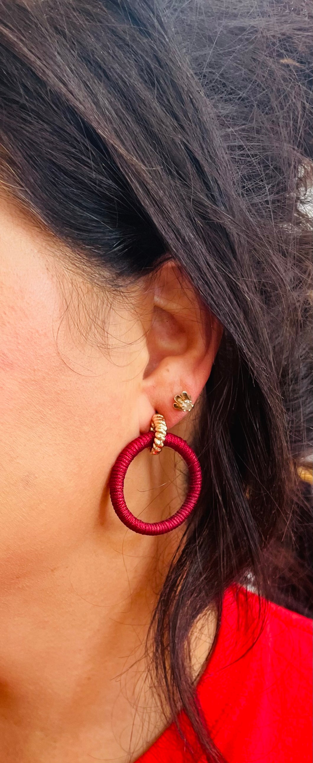 Thread Earrings