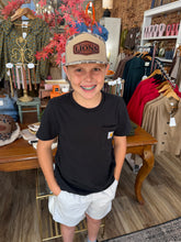 Load image into Gallery viewer, Dresden Leather Patch 7 Panel Hat
