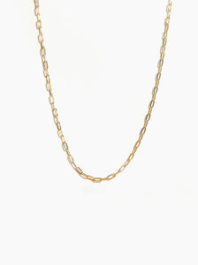Essential Chain Necklace 16” Gold