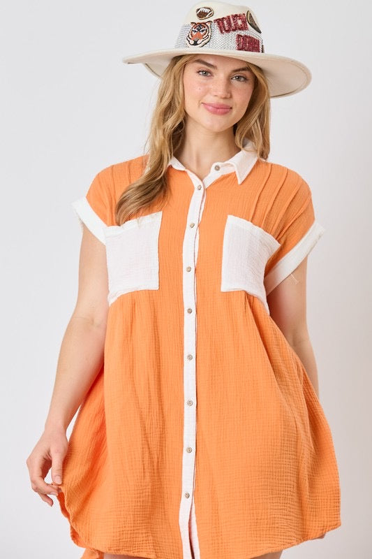 We’ve Got Spirit Shirt Dress