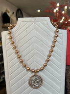 Coin Pendant Necklace