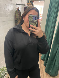 On Your Mark Quarter Zip Pullover