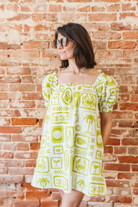 Coastal Cowgirl Mini Dress