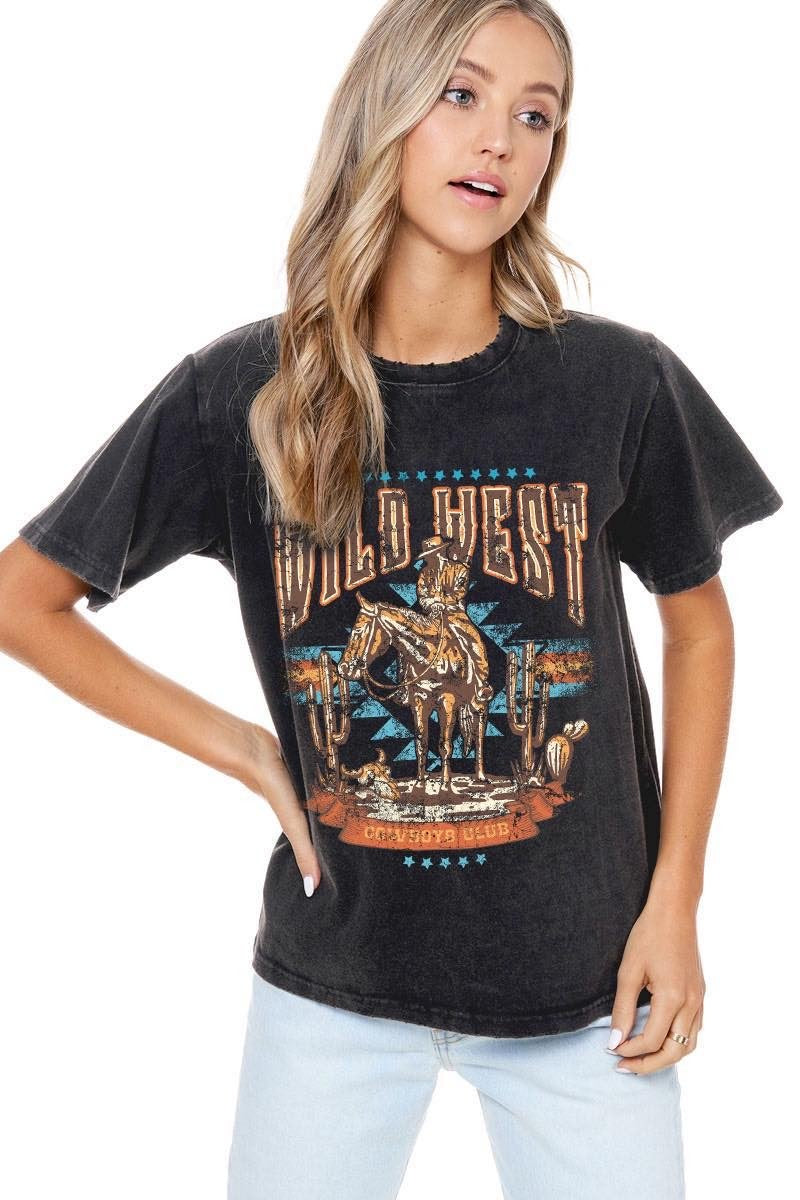 Wild West Cowboys Club Tee