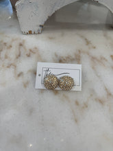 Load image into Gallery viewer, Crystal Dome Earrings
