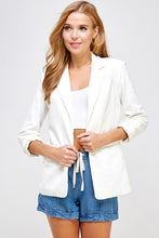 Load image into Gallery viewer, Lilly White Blazer

