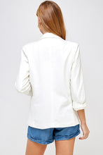 Load image into Gallery viewer, Lilly White Blazer
