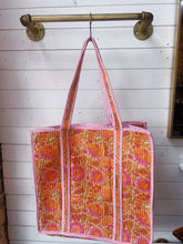 Load image into Gallery viewer, Large Quilted Tote Bag
