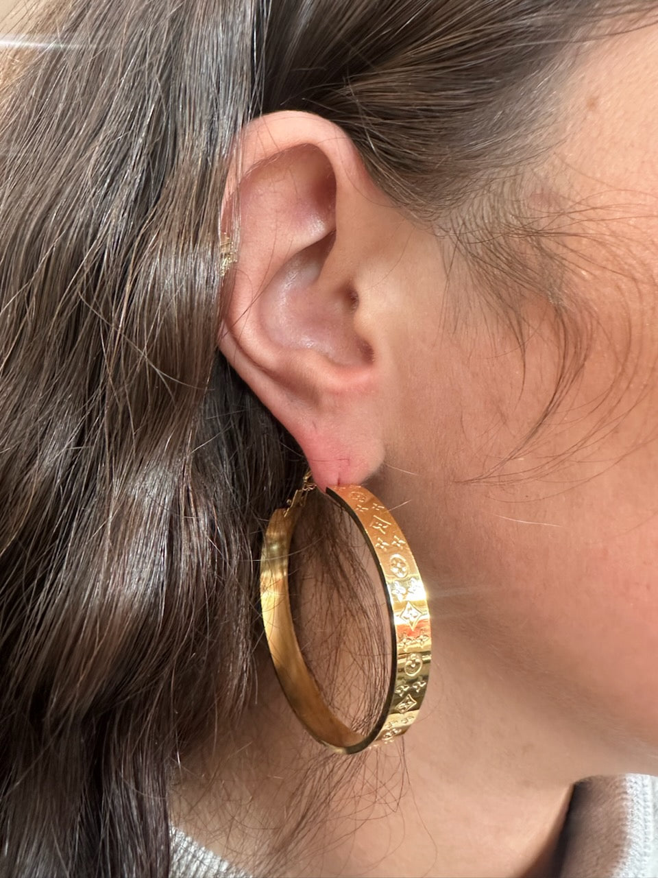 LV Hoop Earrings