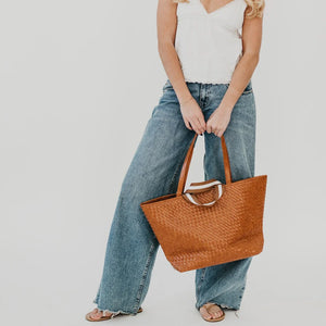Tiffany Woven Organizer Tote Bag