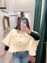Load image into Gallery viewer, Maggie Denim Poncho
