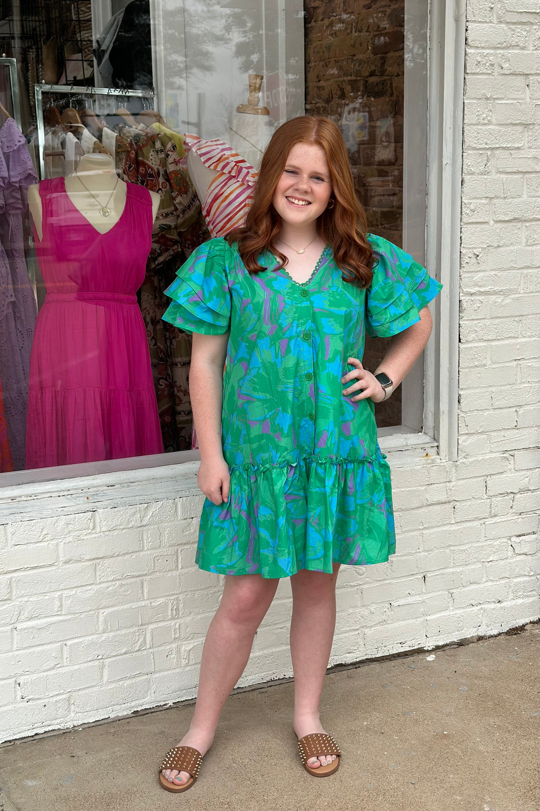 A Whole New World Mini Dress