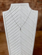 Christina Cross Pave Necklace