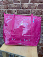 Pink Tote Bag