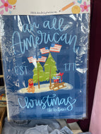 American Christmas Garden Flags
