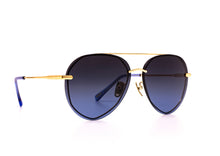 Load image into Gallery viewer, Lenox - Gold + Blue Gradient + Polarized
