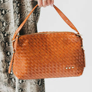 Harper Hobo Woven Shoulder Bag