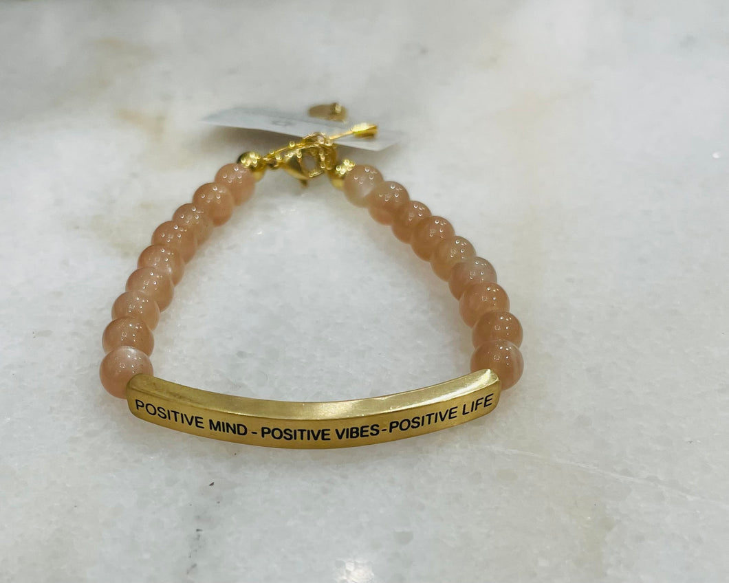Positive Vibe Sunstone Bracelet