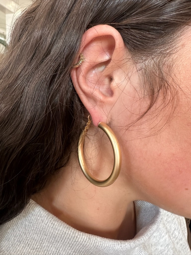 Night Life Hoop Earrings