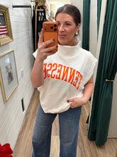 Load image into Gallery viewer, Tennessee Sleeveless Mock Neck Sweatshirt
