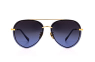 Lenox - Gold + Blue Gradient + Polarized