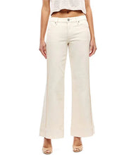Load image into Gallery viewer, Ecru Mid-Rise Flare Jean
