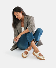 Load image into Gallery viewer, Nanet Mary Jane Sneaker - Ivory
