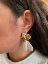 Load image into Gallery viewer, Teardrop Textured Earrings
