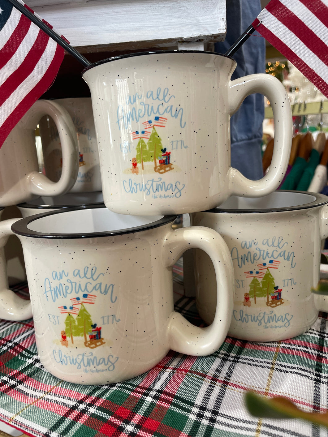 American Christmas Mug