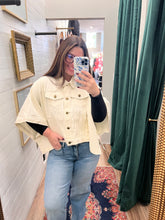Load image into Gallery viewer, Maggie Denim Poncho
