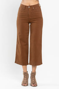 Judy Blue Macchiato Cropped Pants